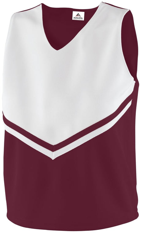 ASI Girls Pride Shell - ASI 9111 MAROON/WHITE/WHITE XXS