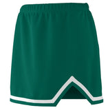 ASI Ladies Energy Skirt - ASI 9125 DARK GREEN/WHITE S