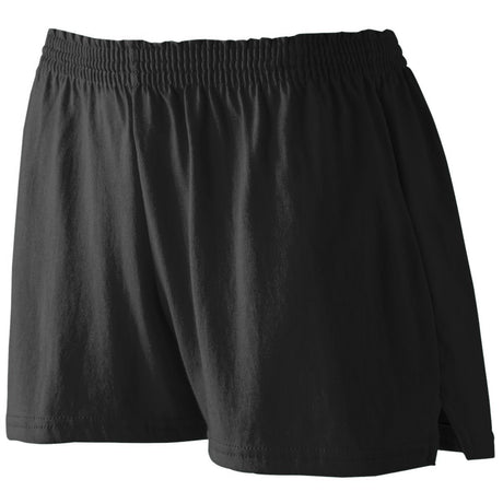ASI Ladies Junior Fit Jersey Shorts - ASI 987 BLACK S