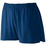 ASI Ladies Junior Fit Jersey Shorts - ASI 987 NAVY S