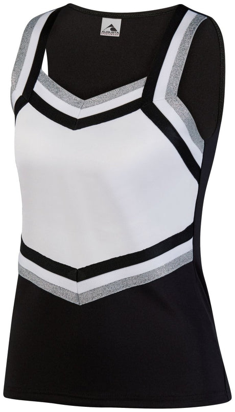 ASI Ladies Pike Shell - ASI 9140 BLACK/WHITE/METALLIC SILVER S
