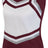 ASI Ladies Pike Shell - ASI 9140 MAROON/WHITE/METALLIC SILVER S