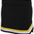 ASI Ladies Pike Skirt - ASI 9145 BLACK/WHITE/METALLIC GOLD S