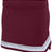 ASI Ladies Pike Skirt - ASI 9145 MAROON/WHITE/METALLIC SILVER S