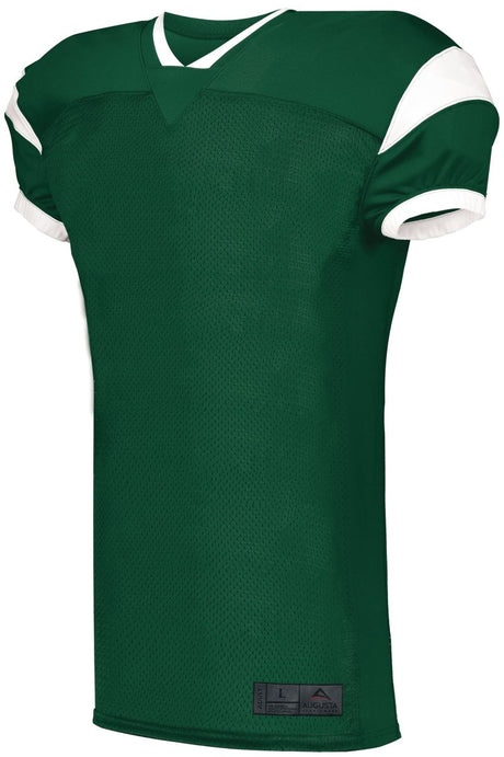 ASI Youth Slant Football Jersey - ASI 9583 DARK GREEN/WHITE S