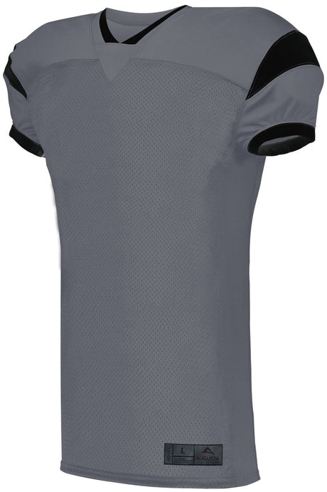 ASI Youth Slant Football Jersey - ASI 9583 GRAPHITE/BLACK S