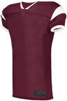 ASI Youth Slant Football Jersey - ASI 9583 MAROON/WHITE S