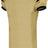 ASI Youth Slant Football Jersey - ASI 9583 VEGAS GOLD/BLACK S