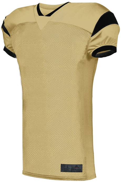 ASI Youth Slant Football Jersey - ASI 9583 VEGAS GOLD/BLACK S