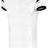 ASI Youth Slant Football Jersey - ASI 9583 WHITE/BLACK S
