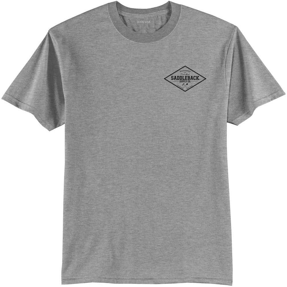 Saddleback Supply Co Design 50/50 Cotton Poly T-Shirts in Regular, Big and Tall Joe's USA Men's Shirts