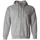 Wholesale Mens Heavy Blend Full-Zip Hooded Sweatshirt-SportGrey Sweatshirts/Fleece Joe's USA Sport Grey S