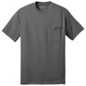 Mens Tall 50/50 Cotton/Poly T-Shirt with Pocket Tall Joe's USA Athletic Heather Large Tall