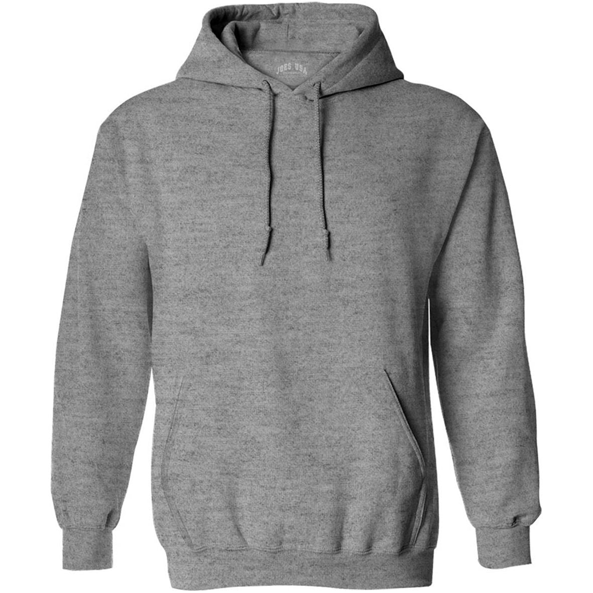 Joe's USA Men's Tall Pullover Hooded Sweatshirt Joe's USA Large Tall Athletic Heather