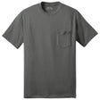 Joe's USA Men's 50/50 Cotton/Poly T-Shirt with Pocket-AthleticHeather T-Shirts Joe's USA Athletic Heather S