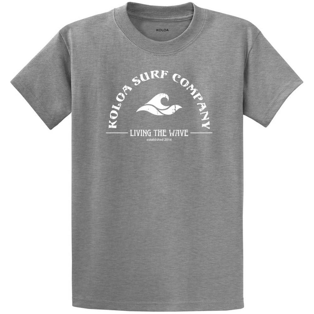 Koloa Surf Co Living the Wave Heavyweight Short Sleeve T-Shirt Koloa Surf Company T-Shirts