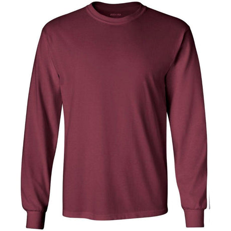 Mens Ultra Cotton 100% Cotton Long Sleeve T-Shirt T-Shirts Joe's USA