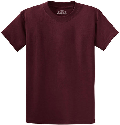 Joe's USA Ladies Essential T-Shirt-AthleticMaroon Joe's USA Athletic Maroon XS
