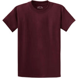 Men's Durable 100% Heavyweight Cotton T-Shirts in Regular, Big, and Tall Sizes-AthleticMaroon T-Shirts Joe's USA Athletic Maroon Small