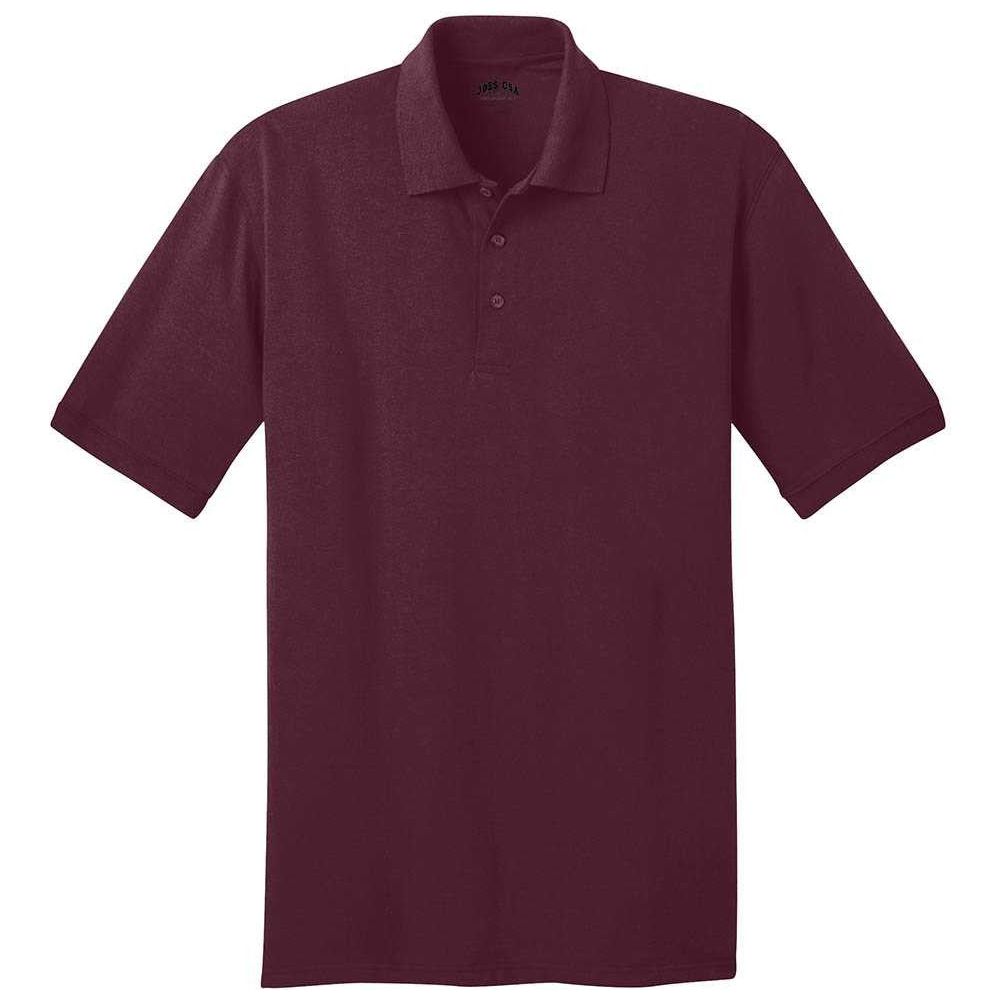 Men's Tall 5.5-Ounce Jersey Knit Polo Joe's USA Mens Apparel