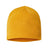 Atlantis Headwear Sustainable Beanie - Atlantis Headwear HOLLY Mustard Yellow One Size Beanies