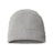 Atlantis Headwear Sustainable Cuffed Beanie - Atlantis Headwear NELSON Light Grey One Size Beanies