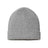 Atlantis Headwear Sustainable Fine Rib Cuffed Beanie - Atlantis Headwear ANDY Light Grey One Size Beanies