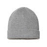 Atlantis Headwear Sustainable Fine Rib Cuffed Beanie - Atlantis Headwear ANDY Light Grey One Size Beanies