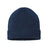 Atlantis Headwear Sustainable Fine Rib Cuffed Beanie - Atlantis Headwear ANDY Navy One Size Beanies