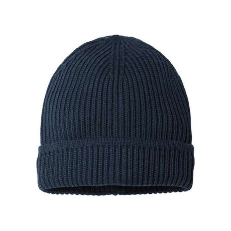 Atlantis Headwear Sustainable Finish Edge Cuffed Beanie - Atlantis Headwear MAPLE Light Grey One Size Beanies