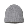 Atlantis Headwear Sustainable Finish Edge Cuffed Beanie - Atlantis Headwear MAPLE Light Grey One Size Beanies
