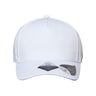 Atlantis Headwear Sustainable Five - Panel Cap - Atlantis Headwear FIJI White Adjustable Hats