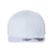 Atlantis Headwear Sustainable Flat Bill Cap - Atlantis Headwear JAMES White Adjustable Hats