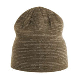 Atlantis Headwear Sustainable Reflective Beanie - Atlantis Headwear SHINE Olive One Size Beanies