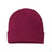 Atlantis Headwear Sustainable Rib Cuffed Beanie - Atlantis Headwear RIO Burgundy One Size Beanies