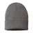 Atlantis Headwear Sustainable Rib Cuffed Beanie - Atlantis Headwear RIO Dark Grey One Size Beanies