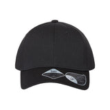 Atlantis Headwear Sustainable Structured Cap - Atlantis Headwear JOSHUA Black Adjustable Hats