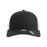 Atlantis Headwear Sustainable Trucker Cap - Atlantis Headwear BRYCE Black/ White Adjustable Hats
