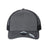 Atlantis Headwear Sustainable Trucker Cap - Atlantis Headwear BRYCE Dark Grey/ Black Adjustable Hats