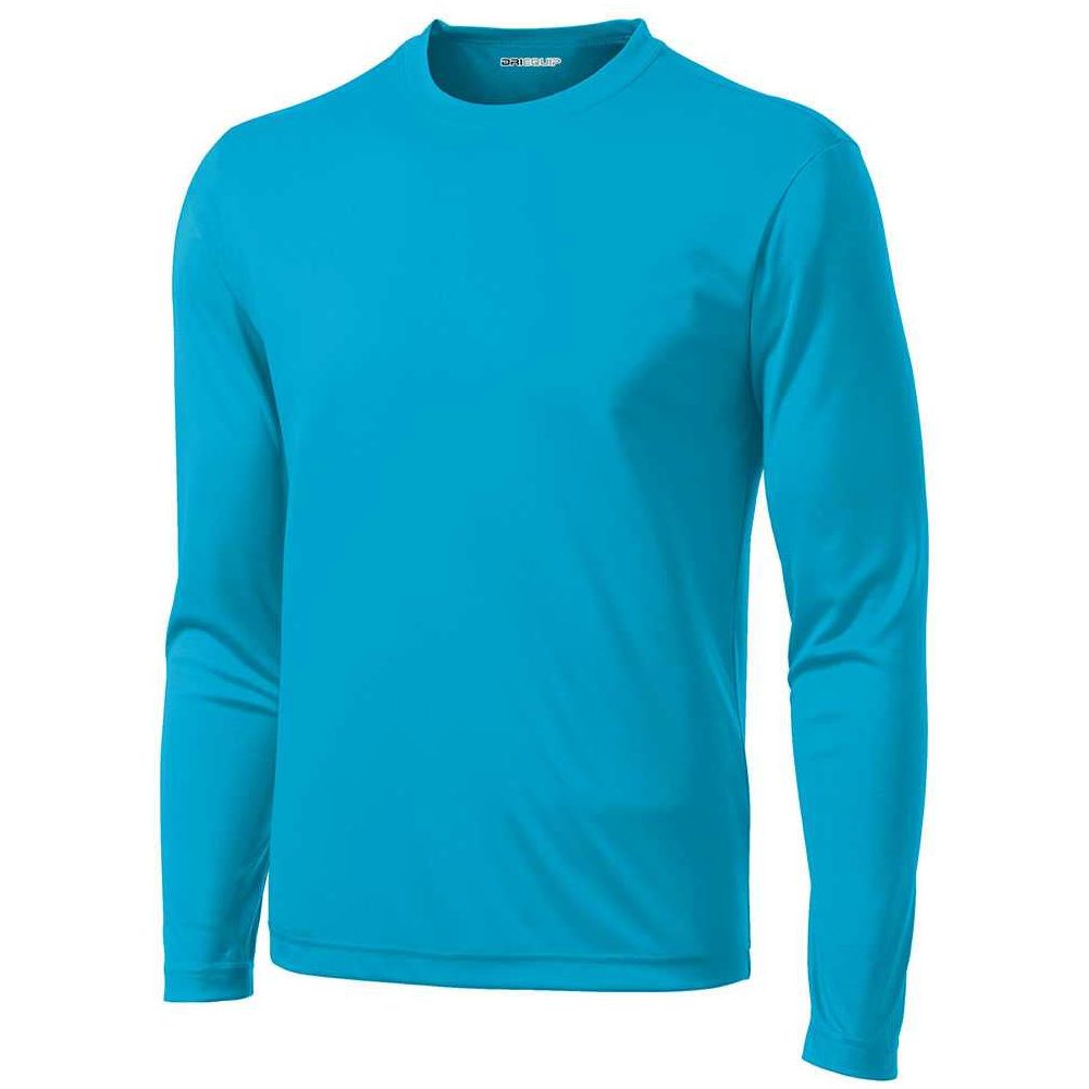 DRIEQUIP Men's Moisture Wicking Long Sleeve Tee Shirts TALL Sizes DRI-EQUIP Mens Apparel