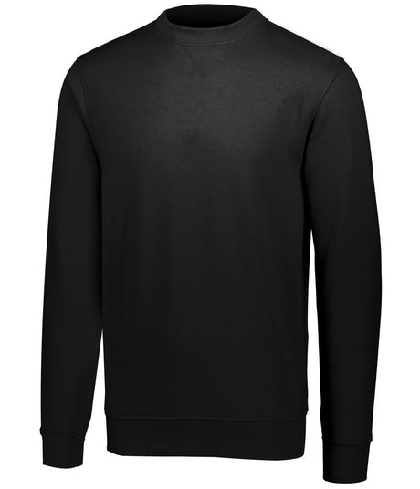 Augusta Sportswear 60/40 Fleece Crewneck Sweatshirt 5416 BLACK S