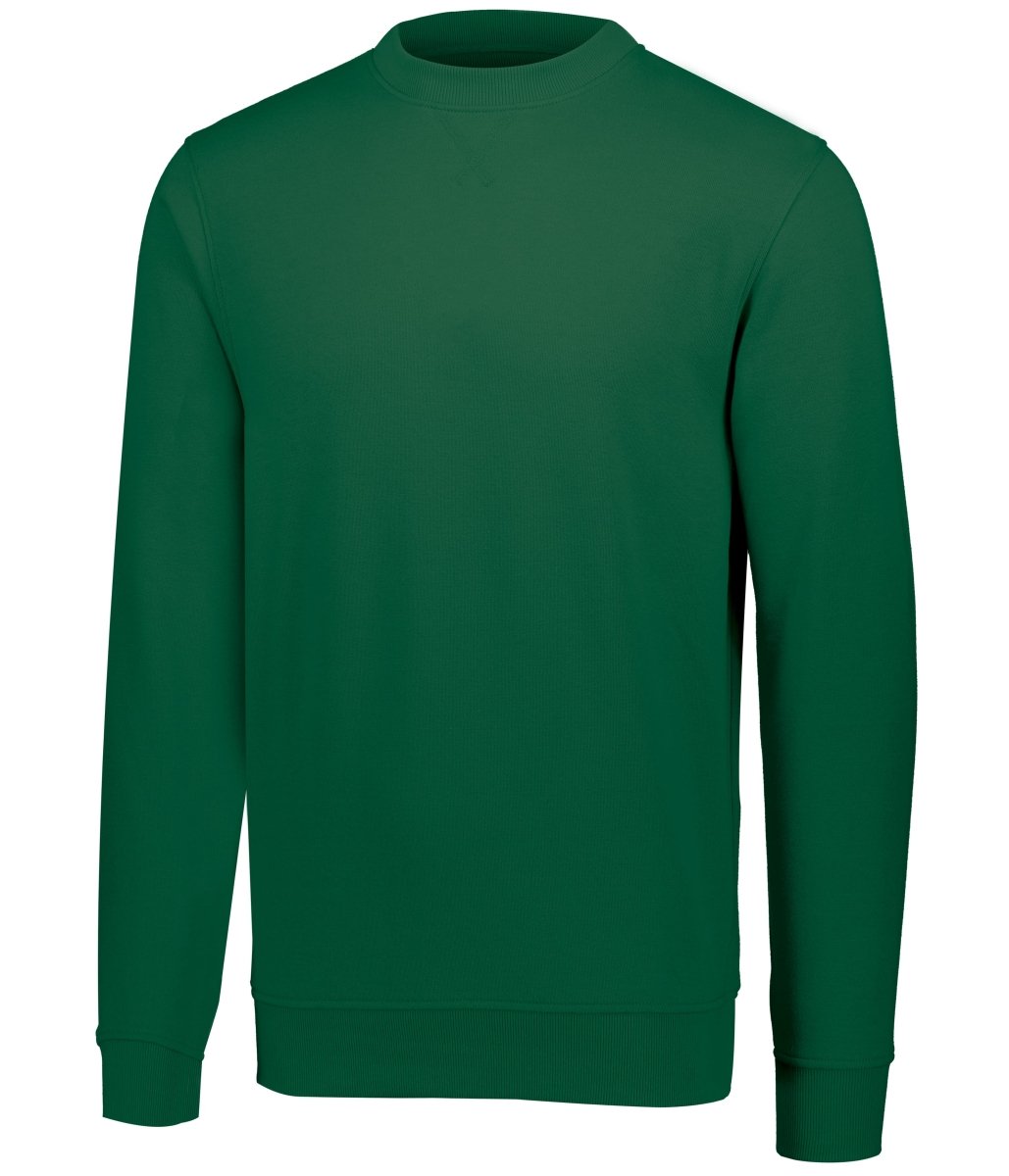 Augusta Sportswear 60/40 Fleece Crewneck Sweatshirt 5416 DARK GREEN S