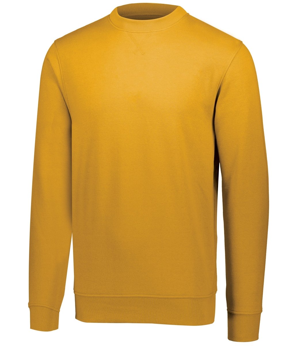 Augusta Sportswear 60/40 Fleece Crewneck Sweatshirt 5416 GOLD S