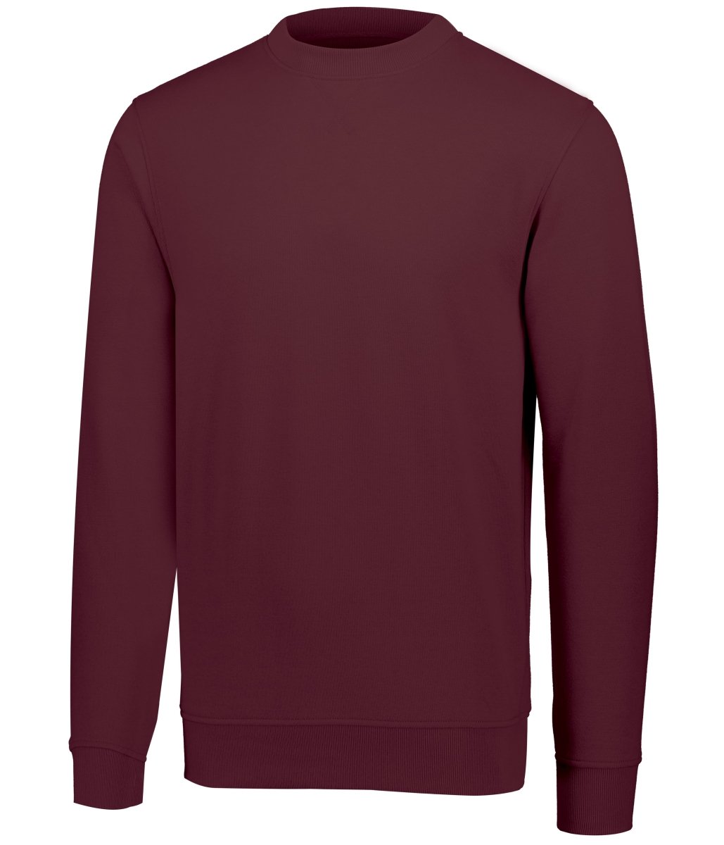 Augusta Sportswear 60/40 Fleece Crewneck Sweatshirt 5416 MAROON S