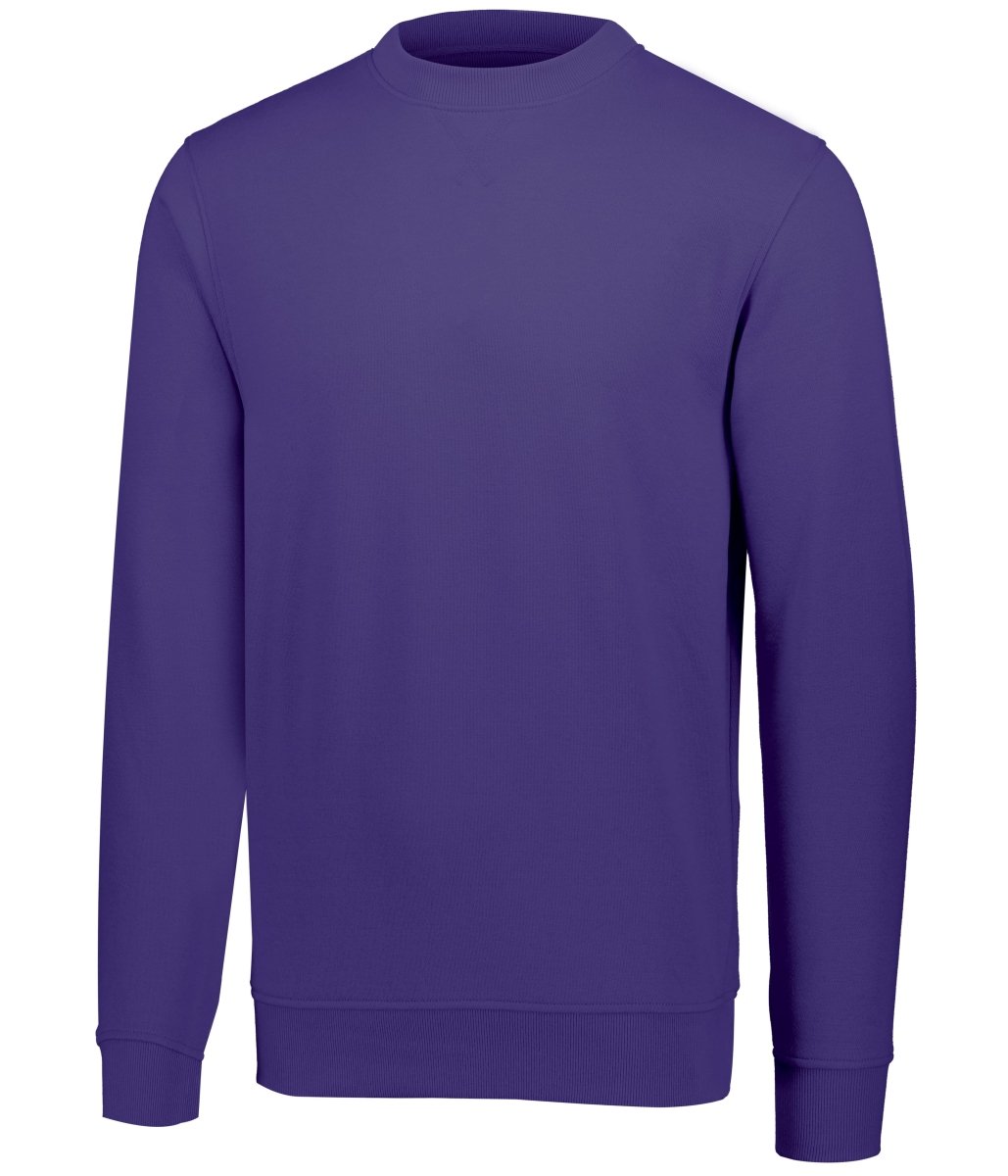 Augusta Sportswear 60/40 Fleece Crewneck Sweatshirt 5416 PURPLE S