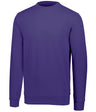Augusta Sportswear 60/40 Fleece Crewneck Sweatshirt 5416 PURPLE S