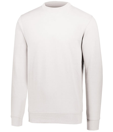 Augusta Sportswear 60/40 Fleece Crewneck Sweatshirt 5416 WHITE S
