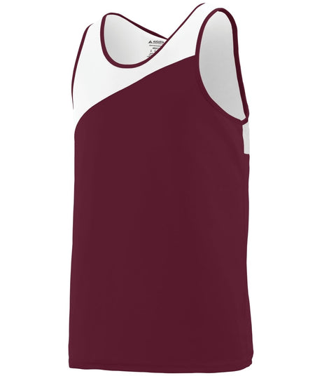 Augusta Sportswear Accelerate Jersey 352 MAROON/WHITE S