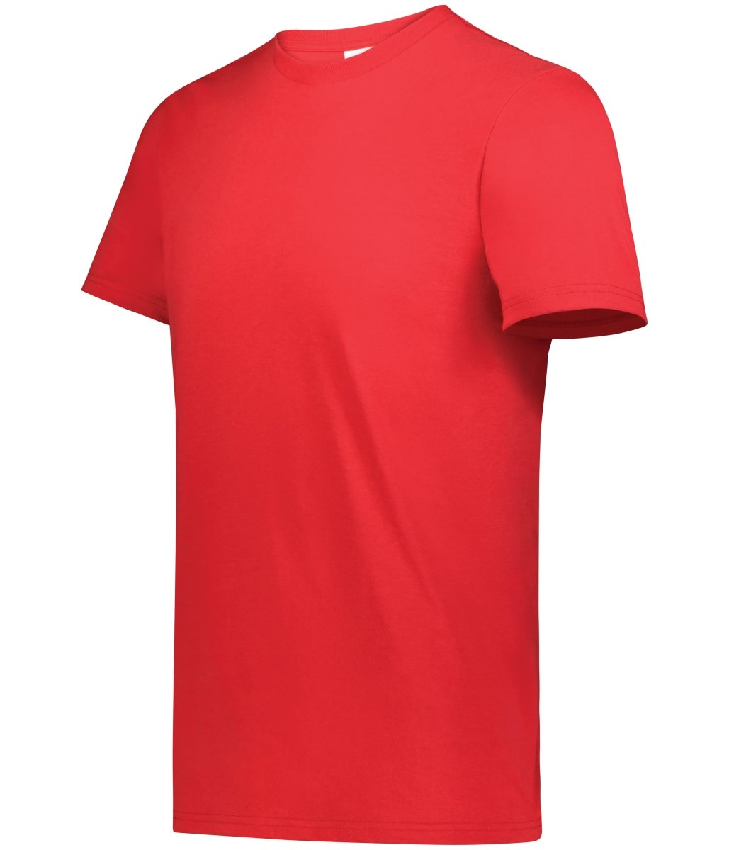Augusta Sportswear All - Day Core Basic 50/50 Tee 6950 CHERRY RED S