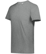 Augusta Sportswear All - Day Core Basic 50/50 Tee 6950 PLATINUM HEATHER S